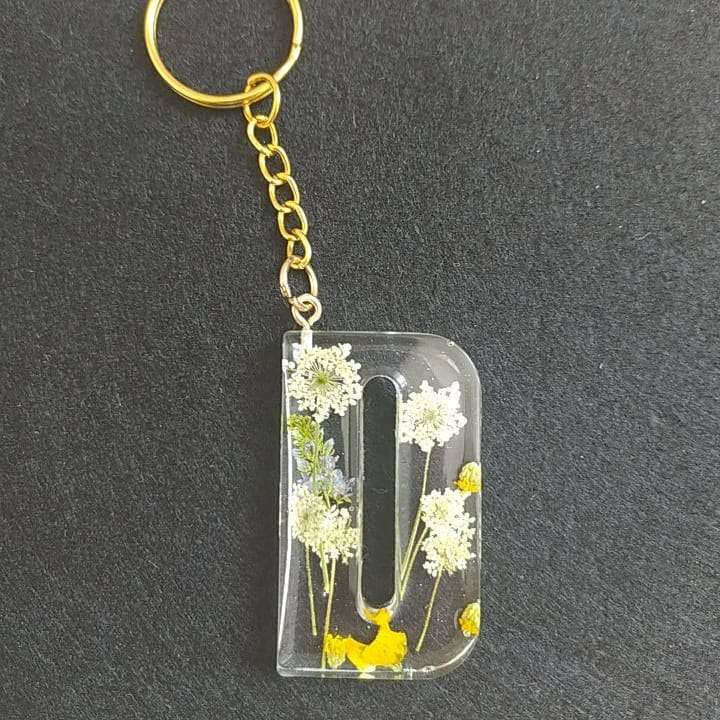 D Name Keychain DP