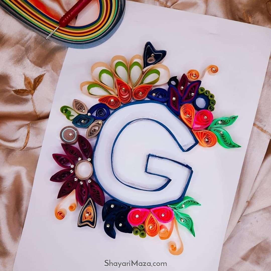 G Alphabet Design Dp