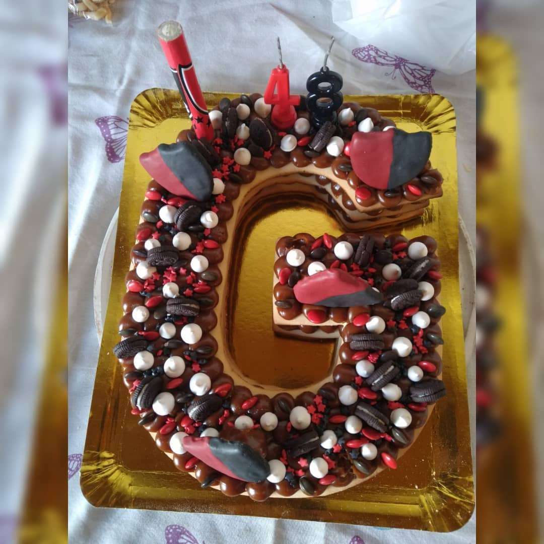 Numbers Cake & Alphabet Cake, A to Z Font & 1 to 99 Number Cake Surat