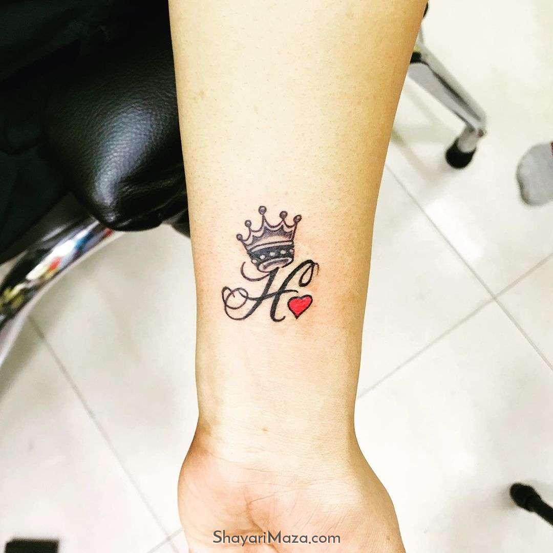 H name Tattoo DP