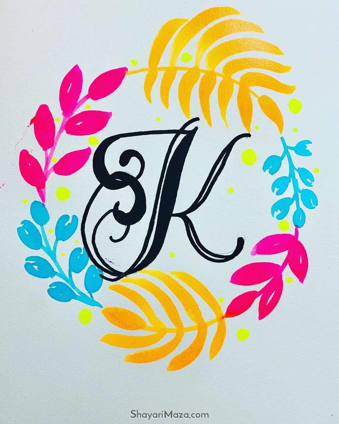 Dp K Letter