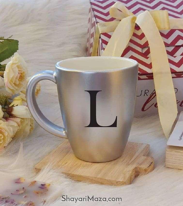 L Letter Cup Image for DP Download