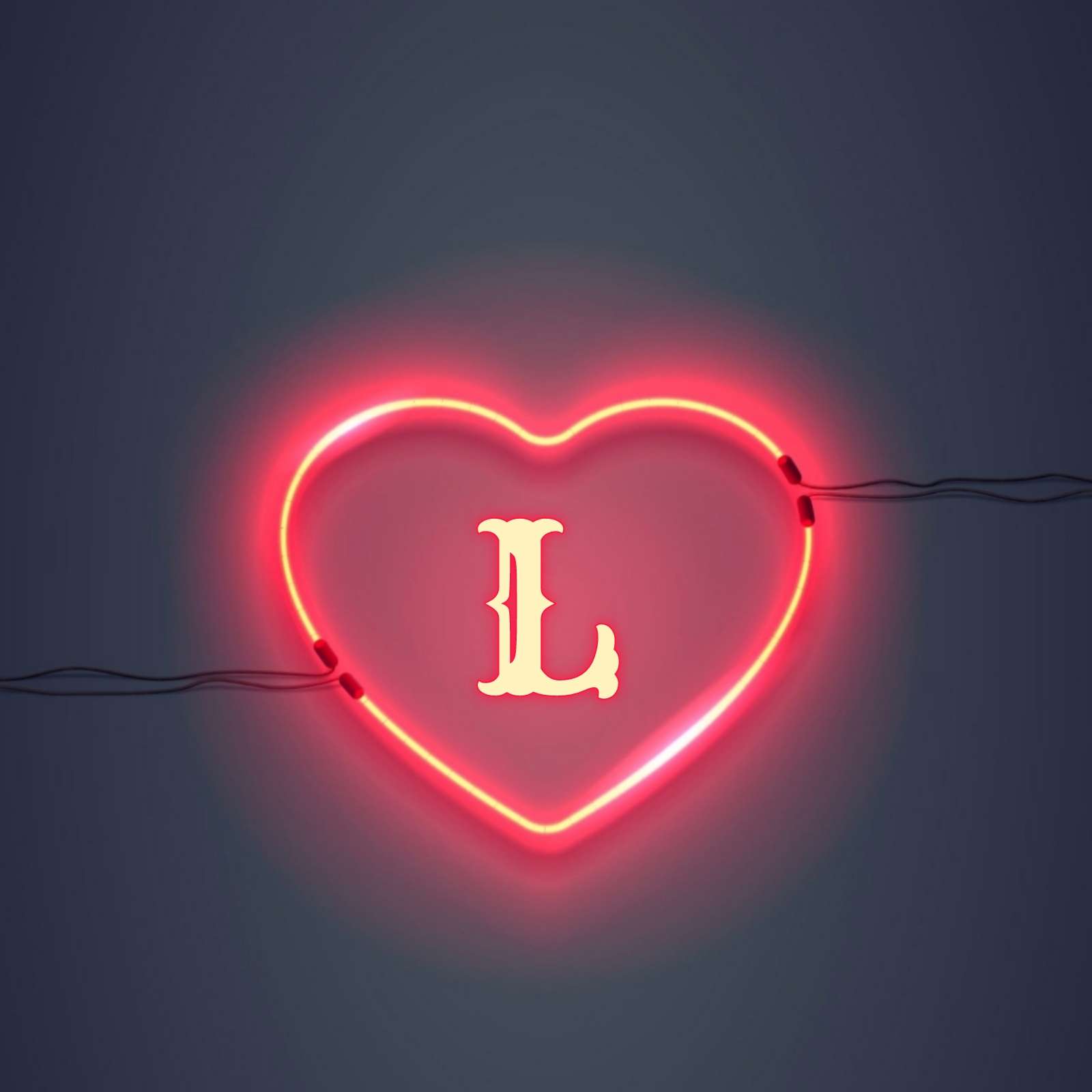 L Name Love DP Image - ShayariMaza