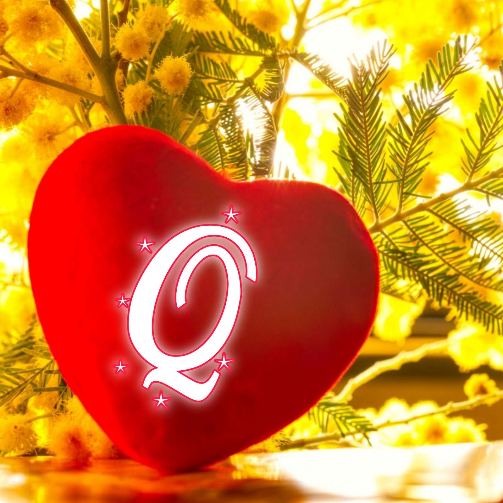 Heart Q Name Love DP Image Download - ShayariMaza
