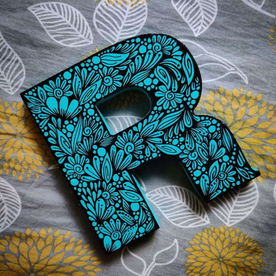 Stylish R Letter DP Download