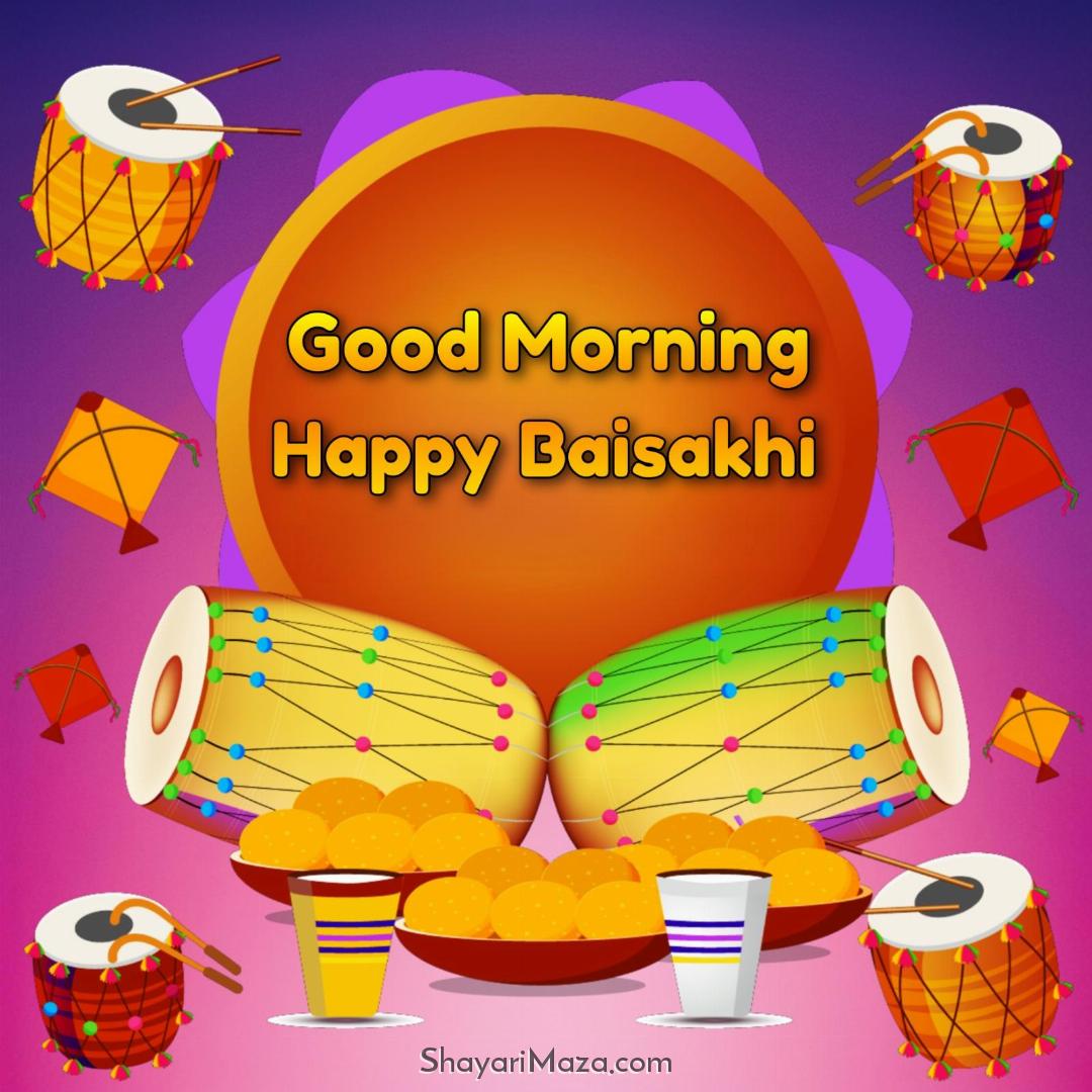 Good Morning Happy Baisakhi Images