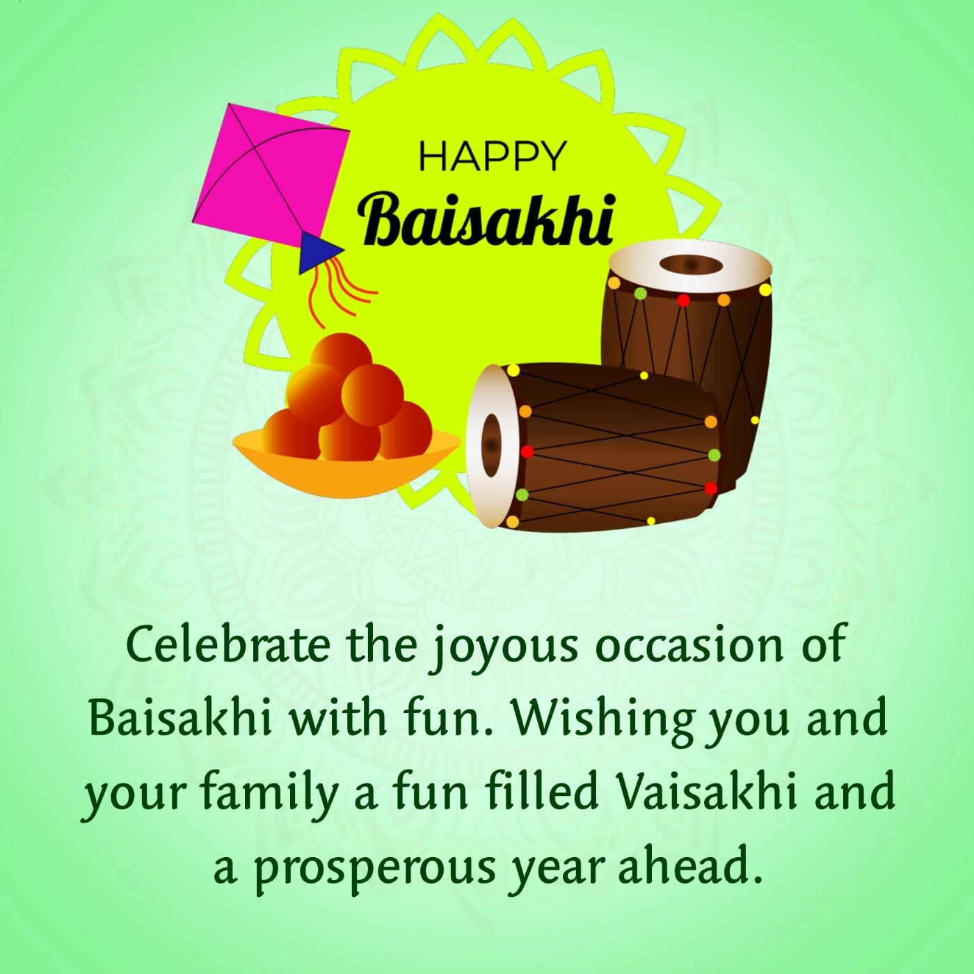 Celebrate the joyous occasion of Baisakhi with fun