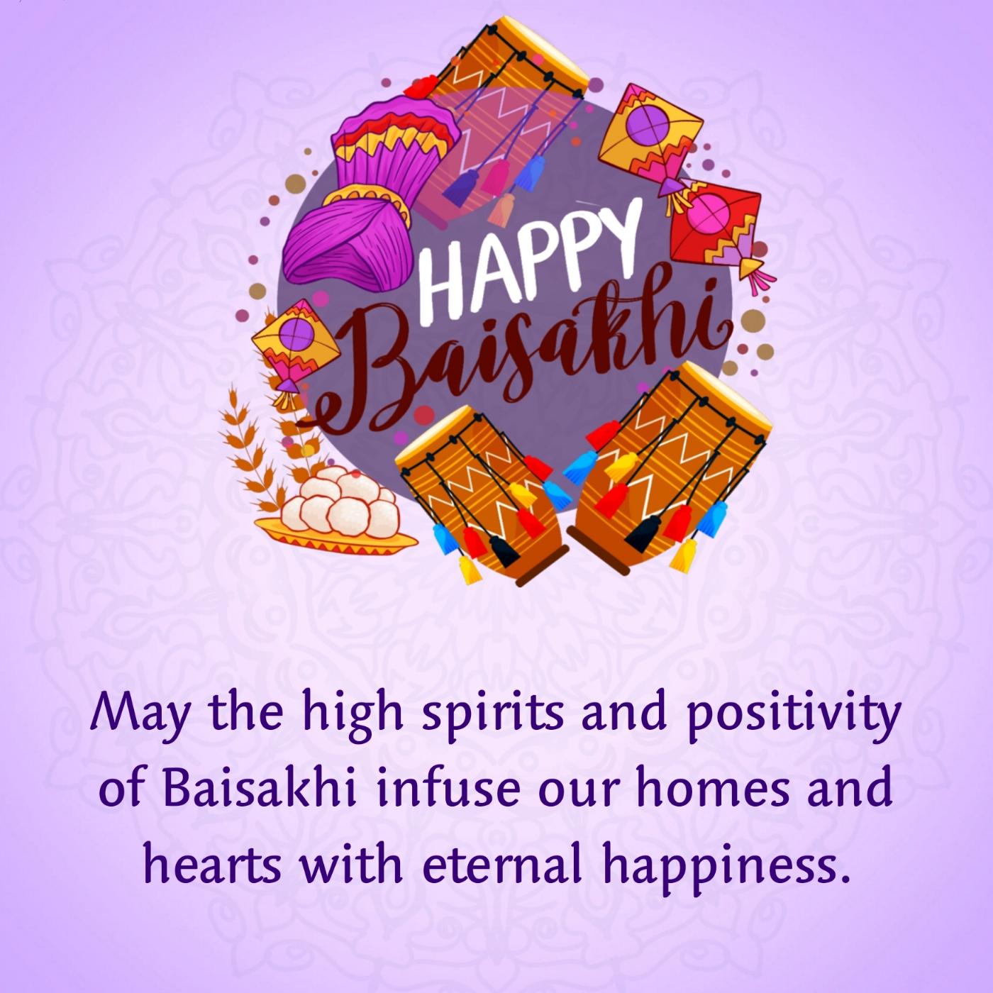 May the high spirits and positivity of Baisakhi infuse our homes