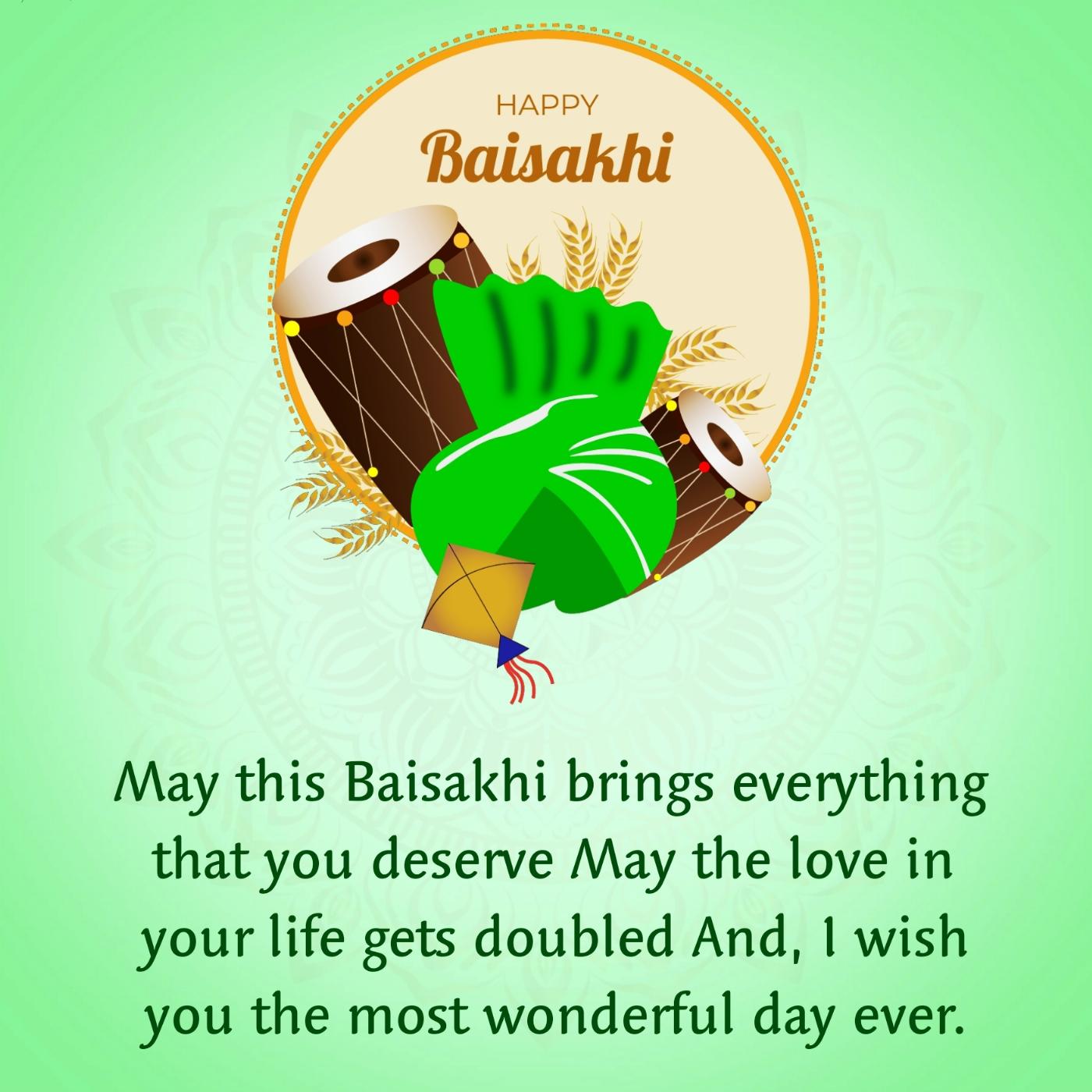 May this Baisakhi brings everything that you deserve