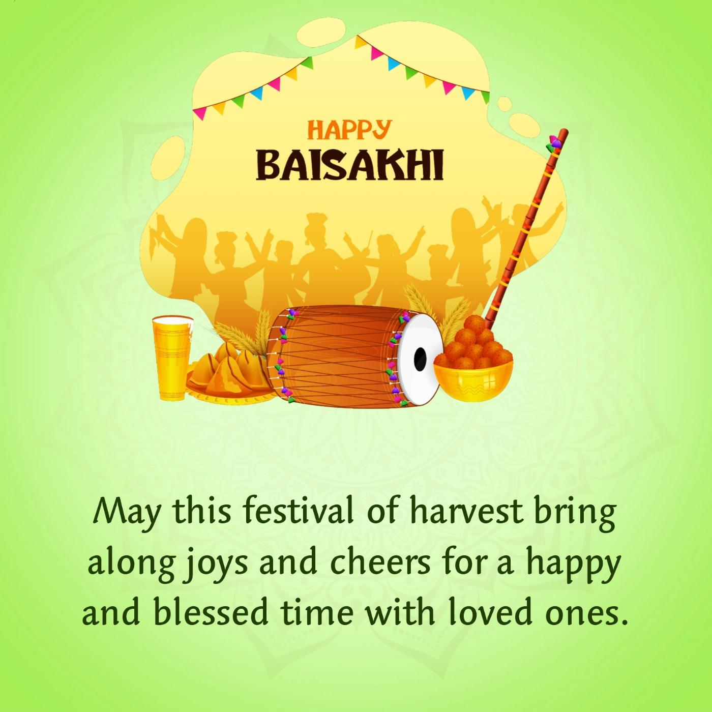 May this festival of harvest bring along joys and cheers