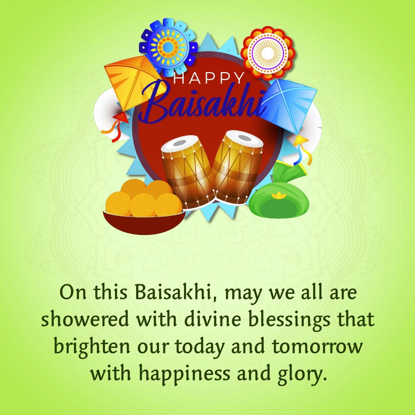 On this Baisakhi may we all are showered with divine blessings
