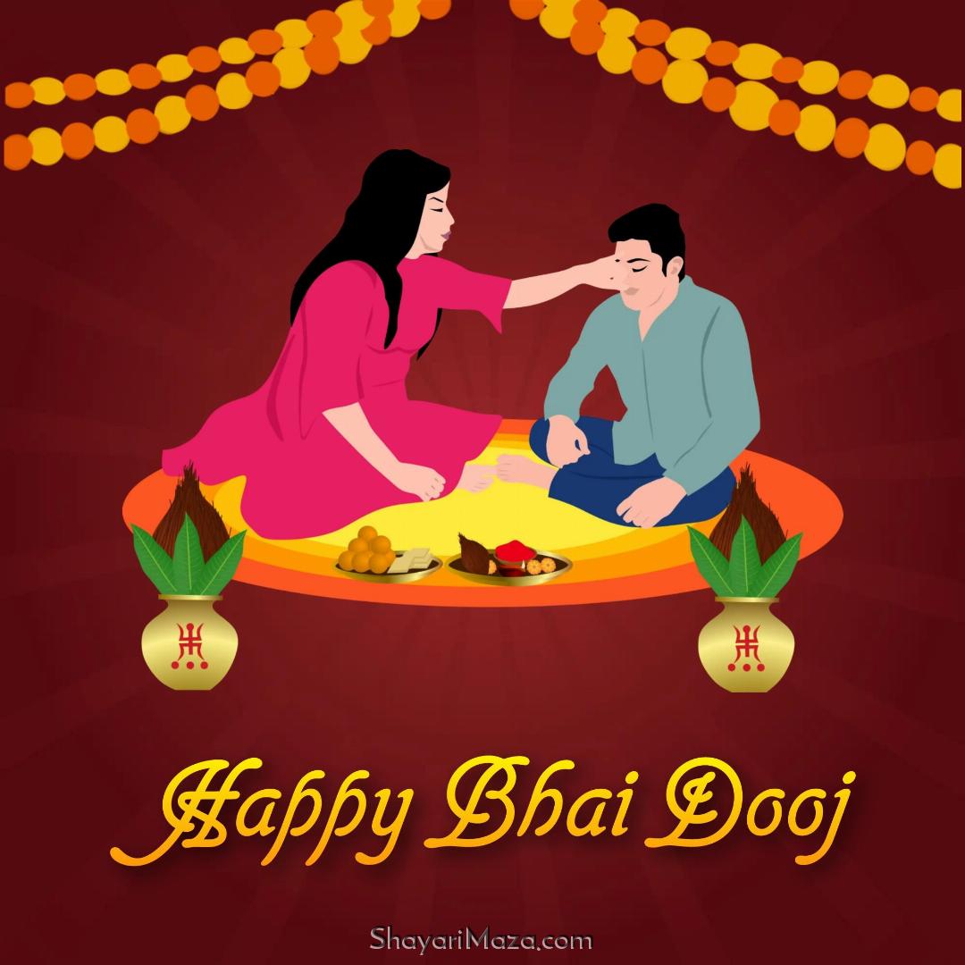 Happy Bhai Dooj Images for Whatsapp DP