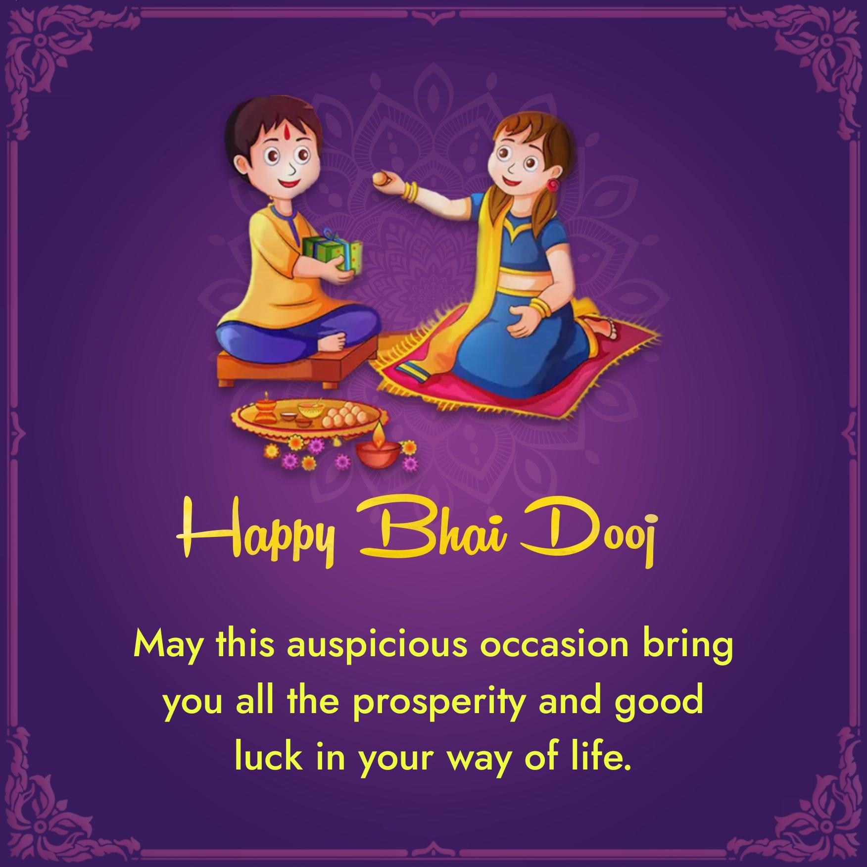 May this auspicious occasion bring you all the prosperity