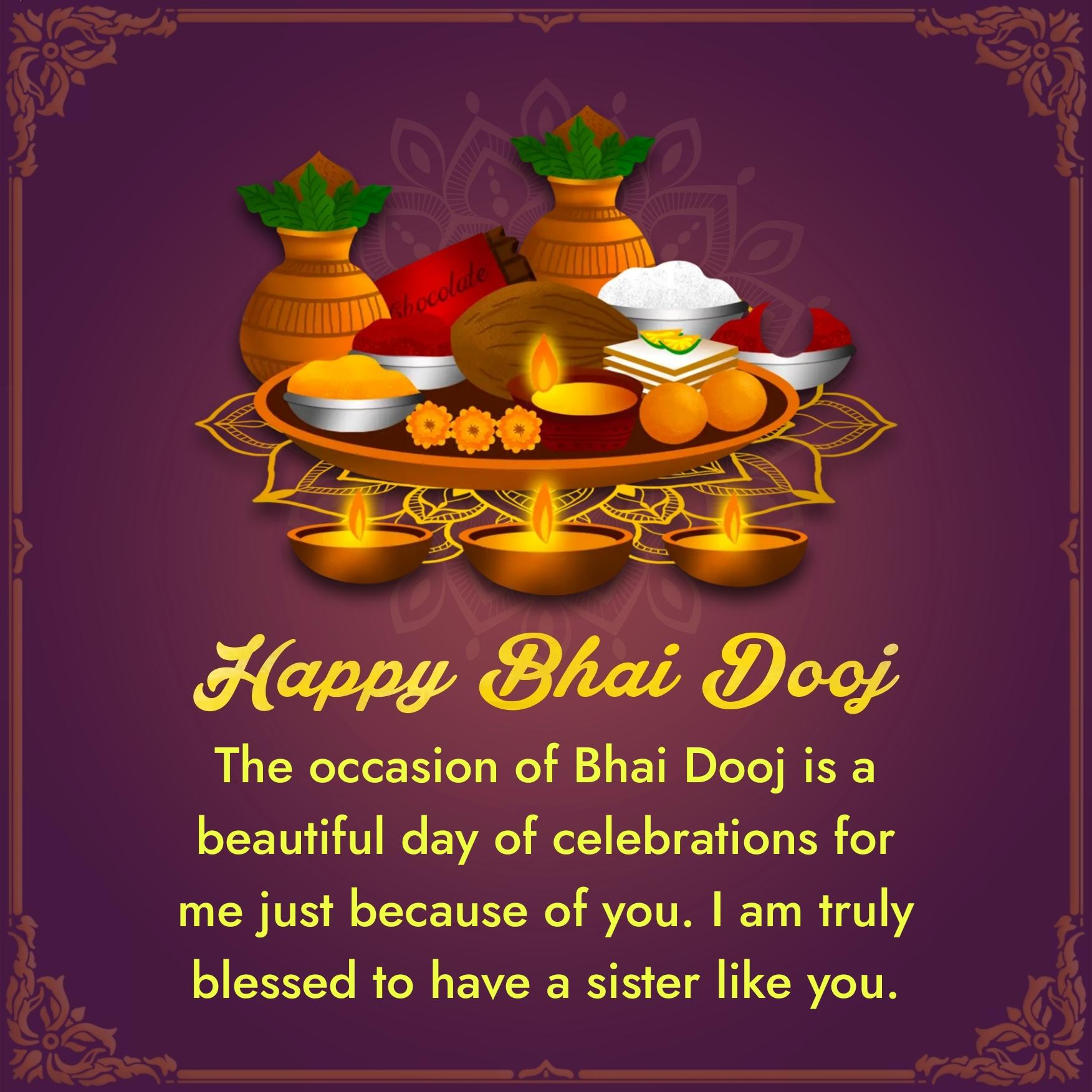 The occasion of Bhai Dooj is a beautiful day of celebrations