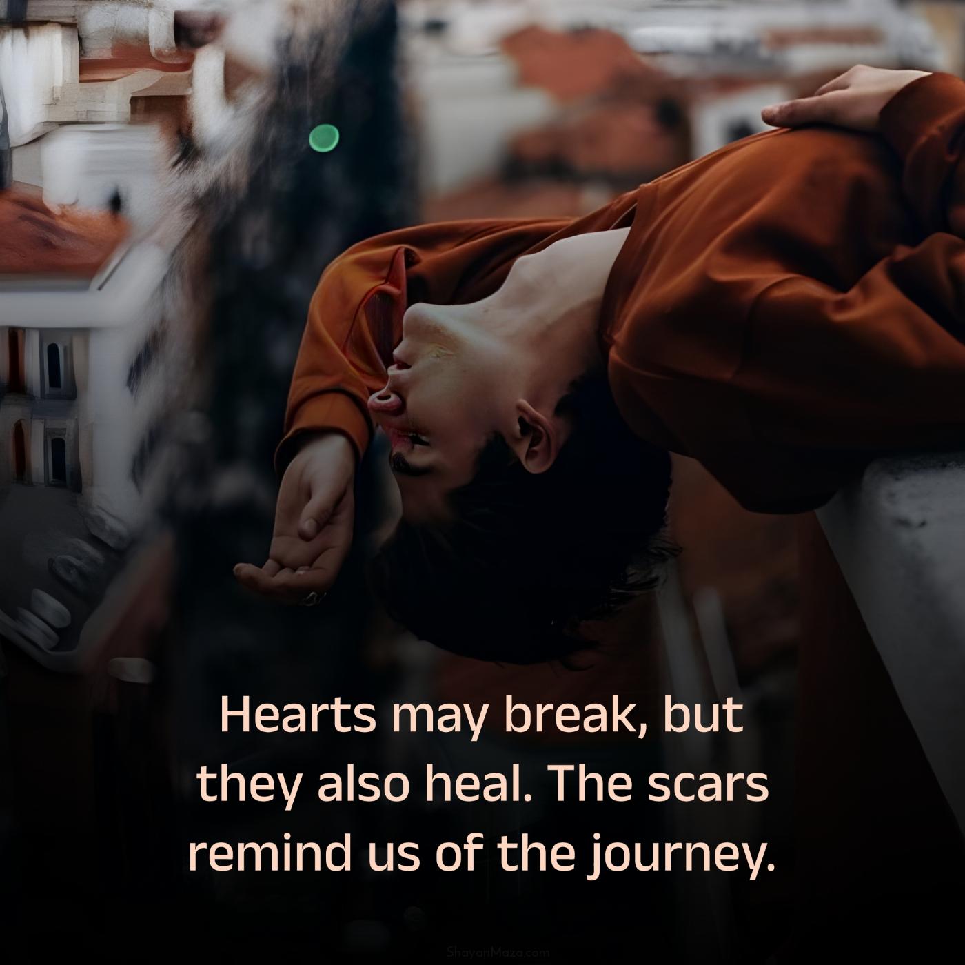 Hearts may break but they also heal