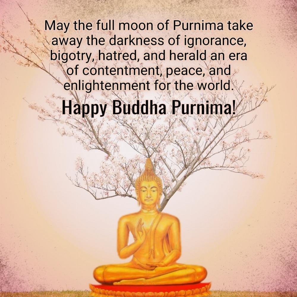 May the full moon of Purnima take away the darkness of ignorance