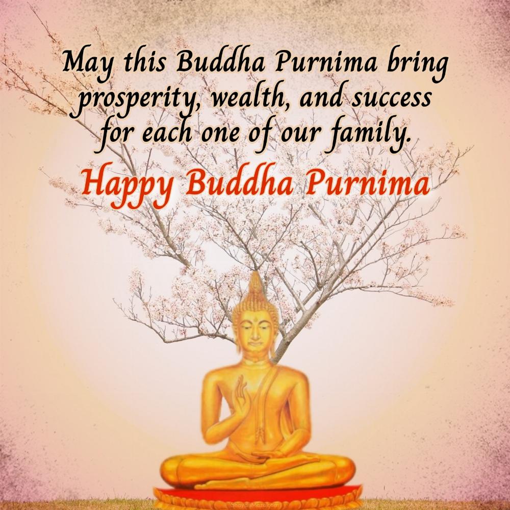 May this Buddha Purnima bring prosperity wealth and success