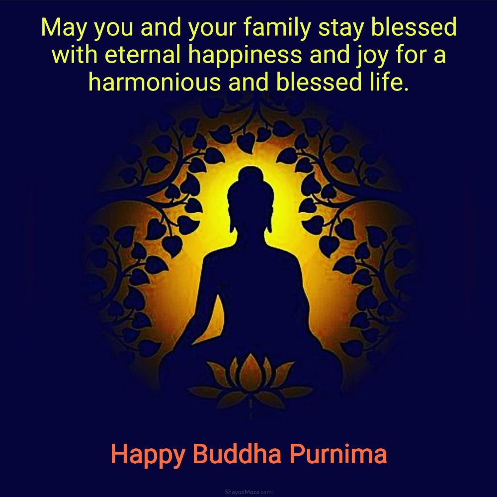 May you and your family stay blessed with eternal happiness and joy