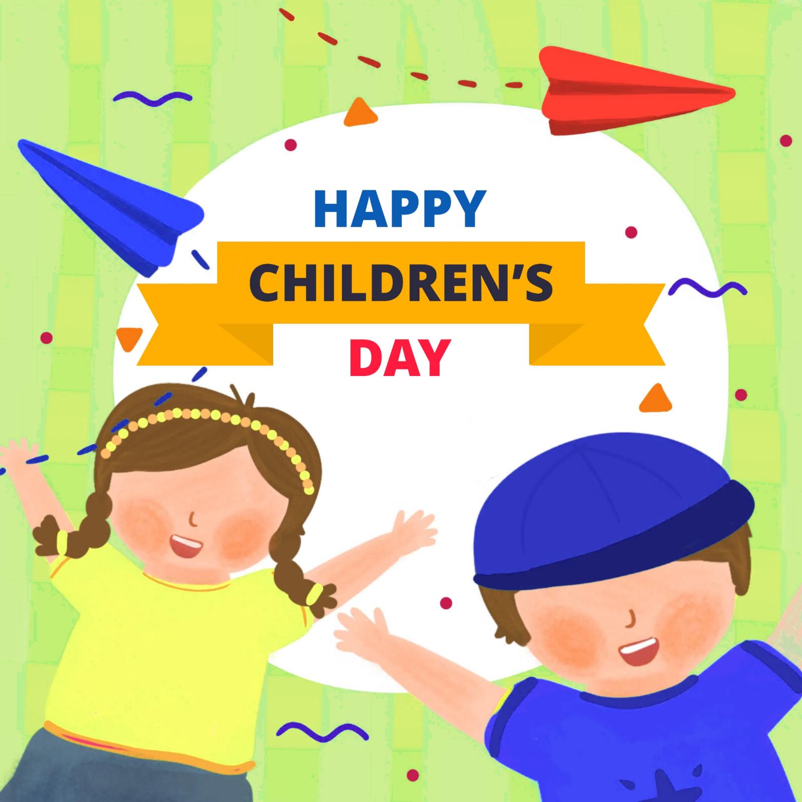 Happy Childrens Day Images for Whatsapp DP