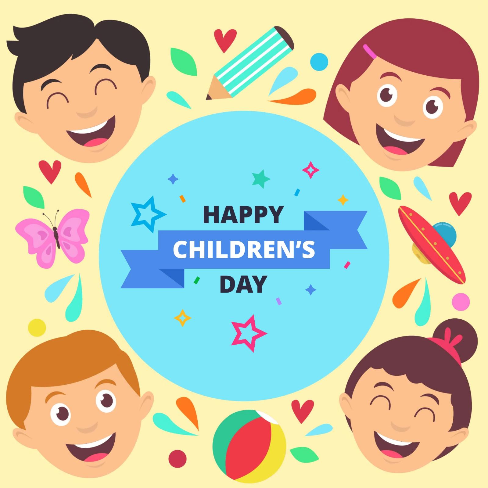 Happy Childrens Day Wishes Images