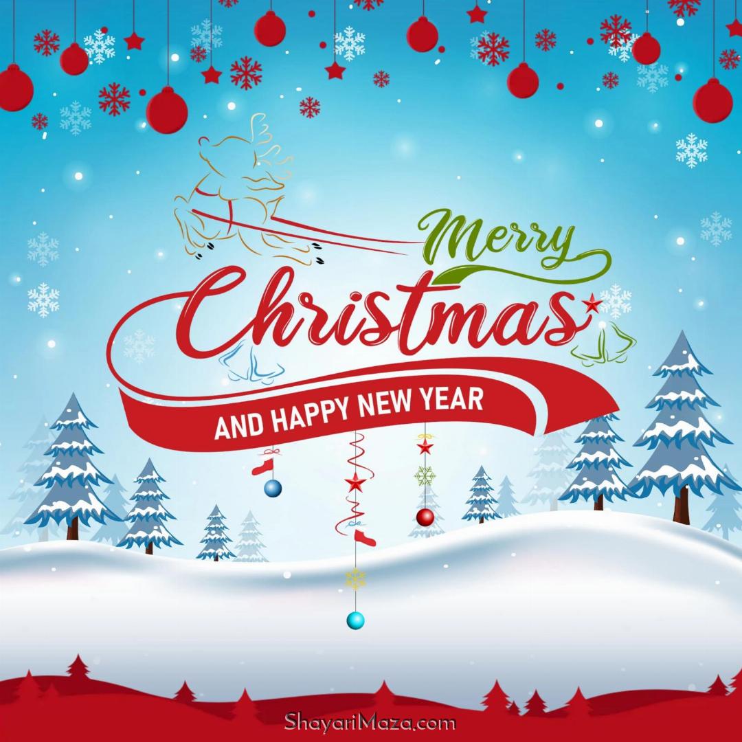 Merry Christmas And Happy New Year Images