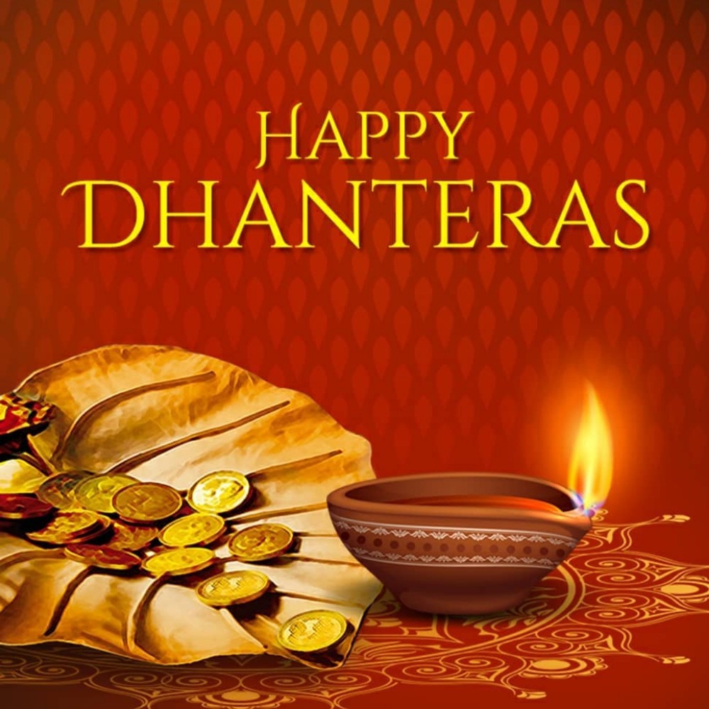 Happy Dhanteras 2021 Greetings Images