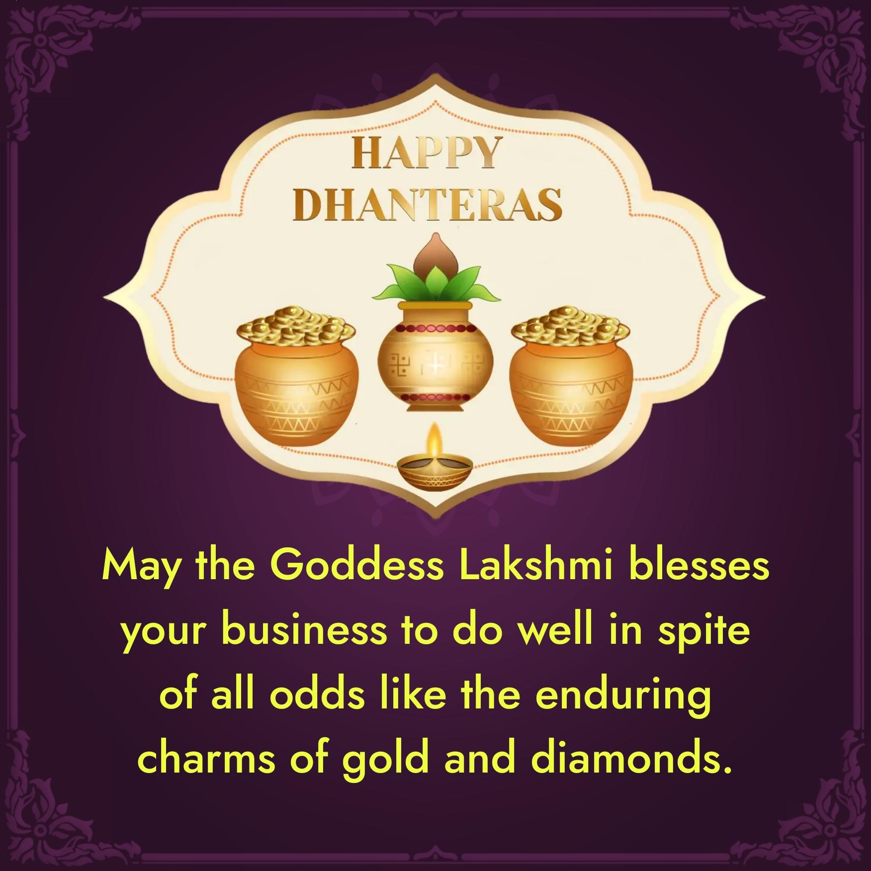 May the Goddess Lakshmi blesses your business