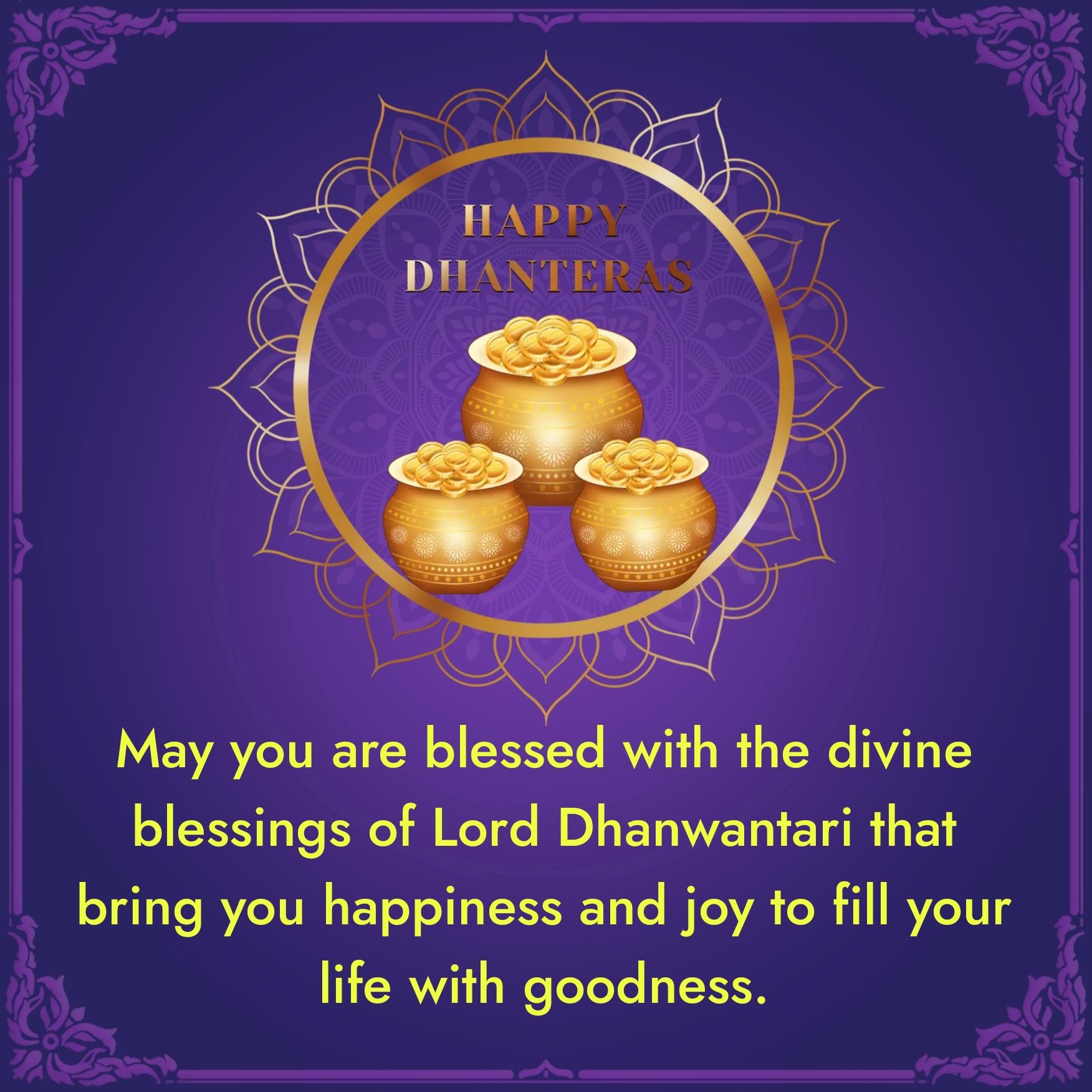 May you are blessed with the divine blessings