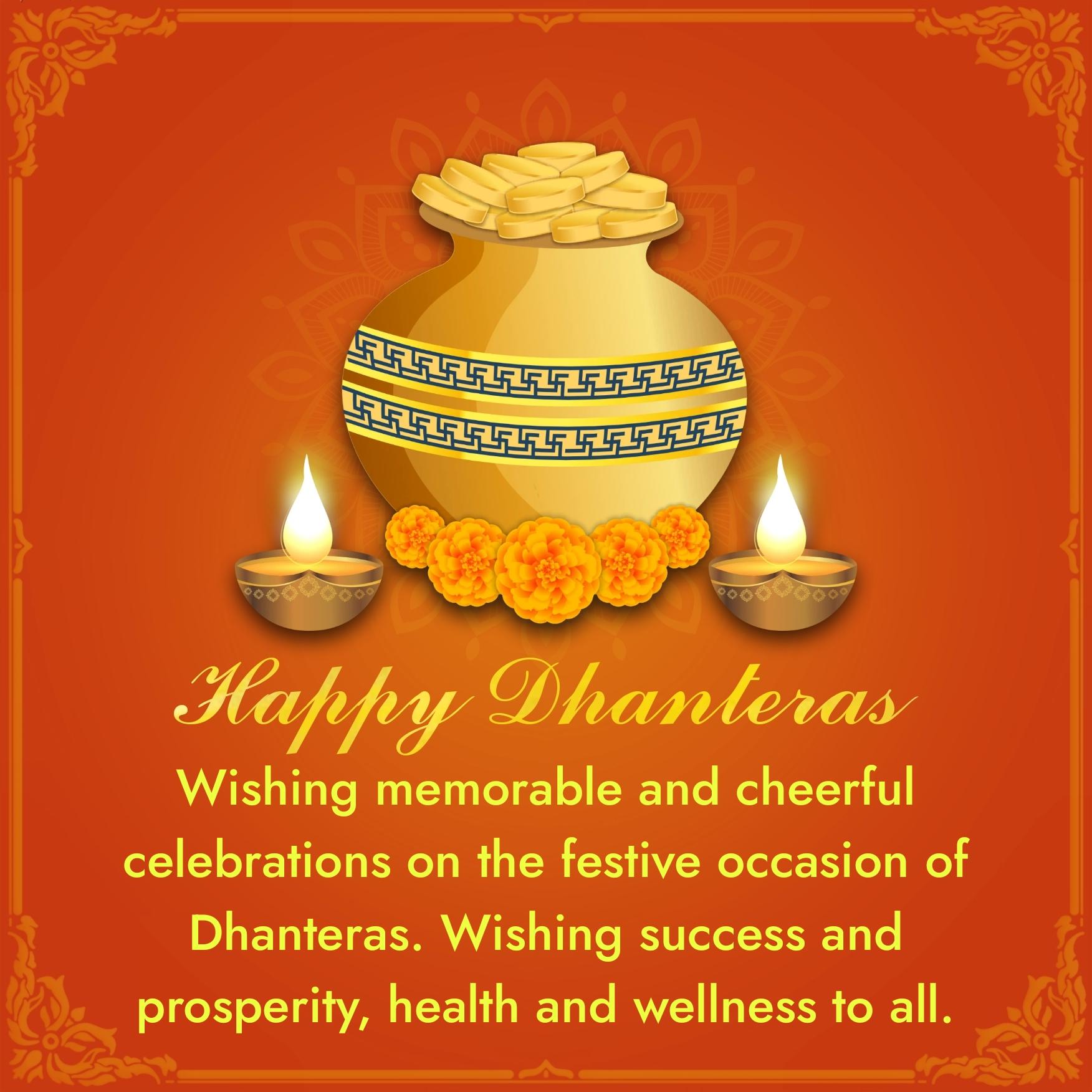 Wishing memorable and cheerful celebrations