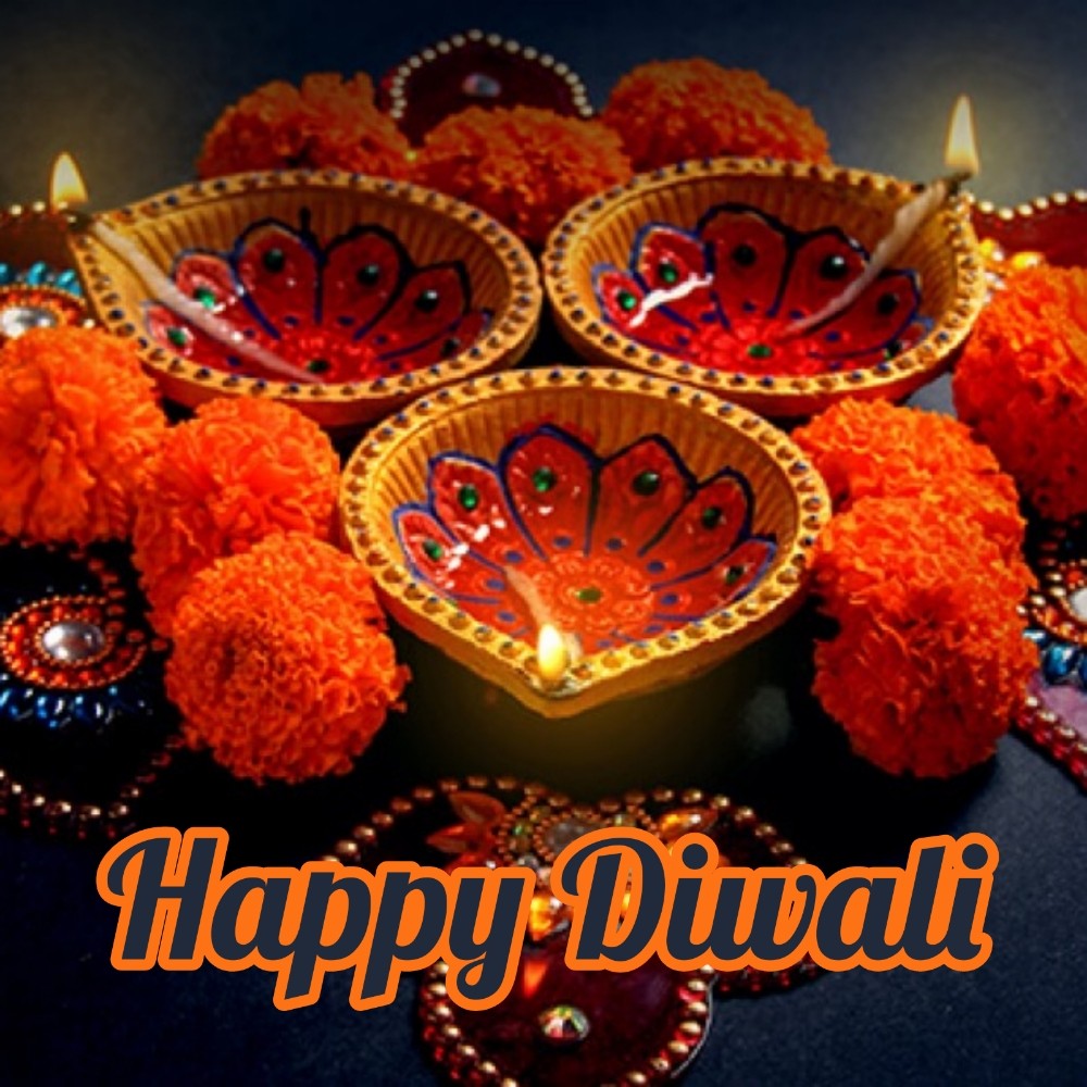 Happy diwali wallpaper Royalty Free Vector Image