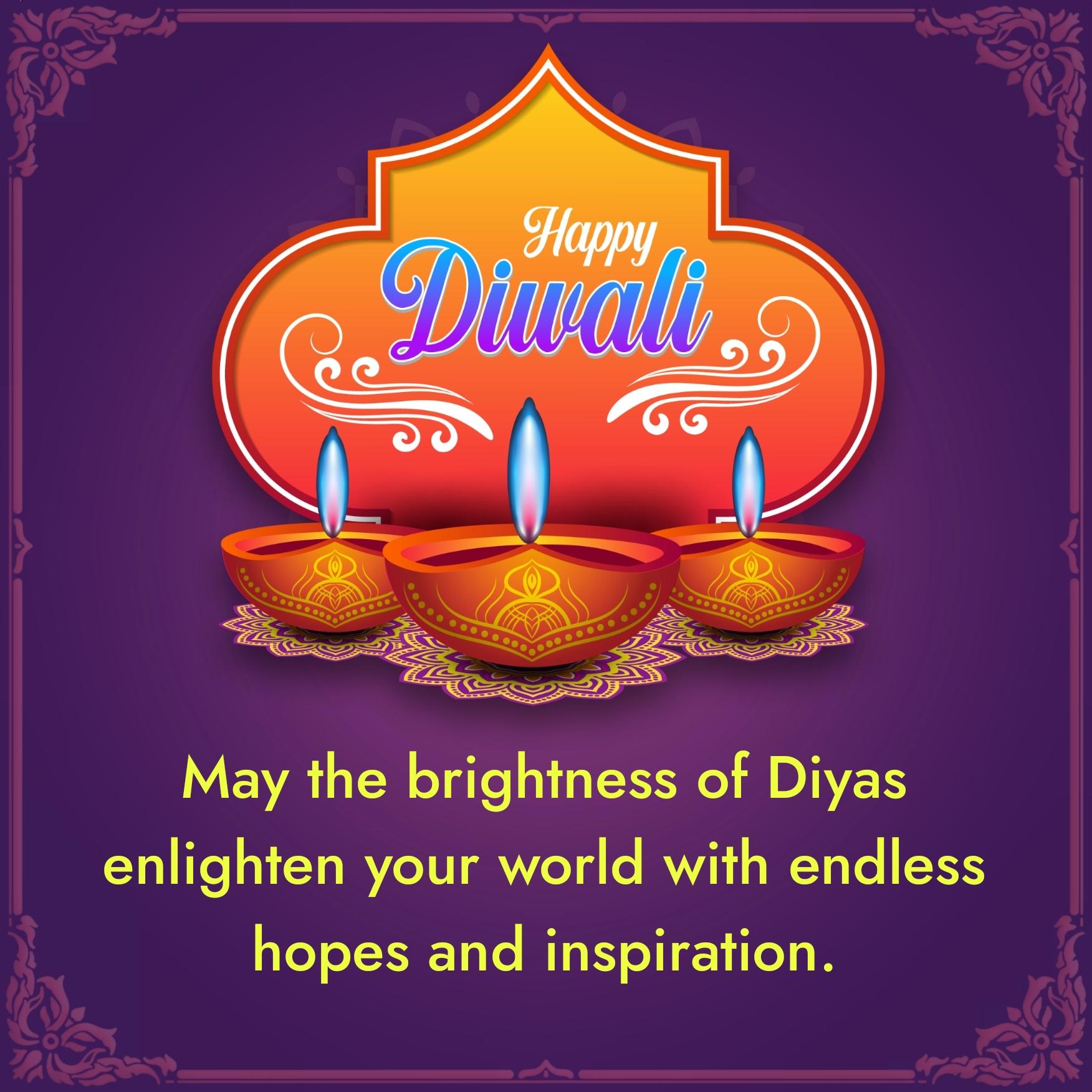 May the brightness of Diyas enlighten your world