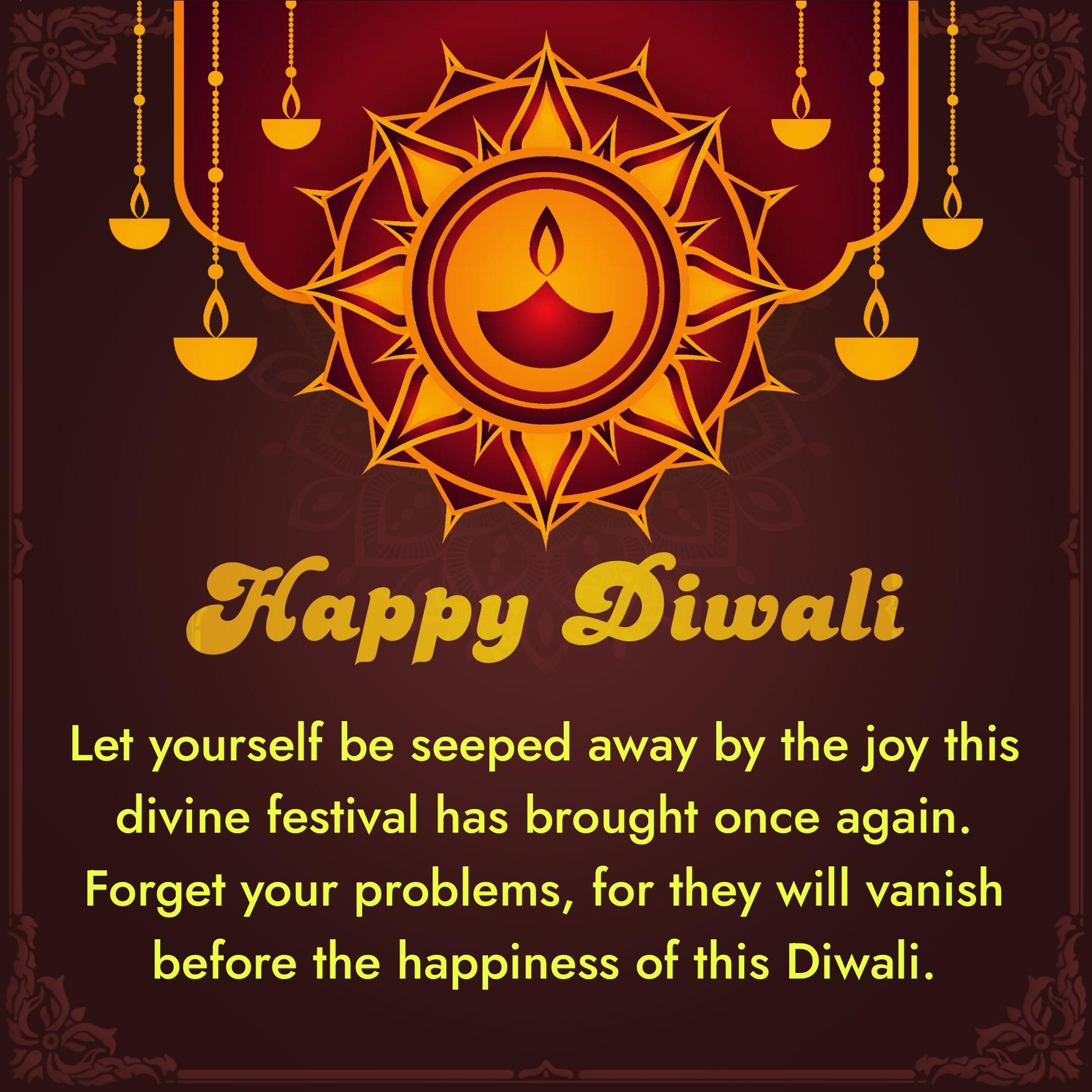 Let yourself be seeped away by the joy this divine festival