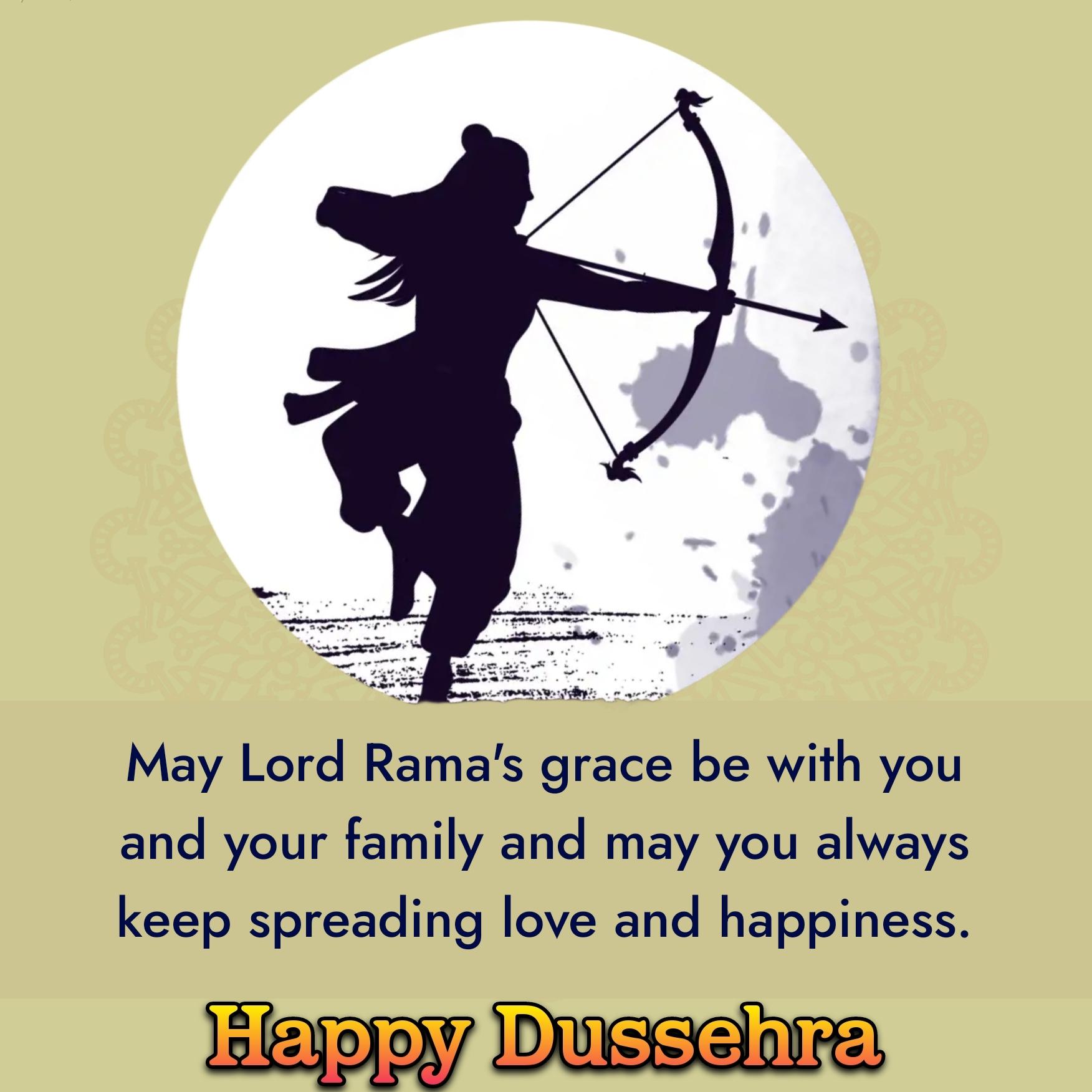 May Lord Rama's grace be with you and your family