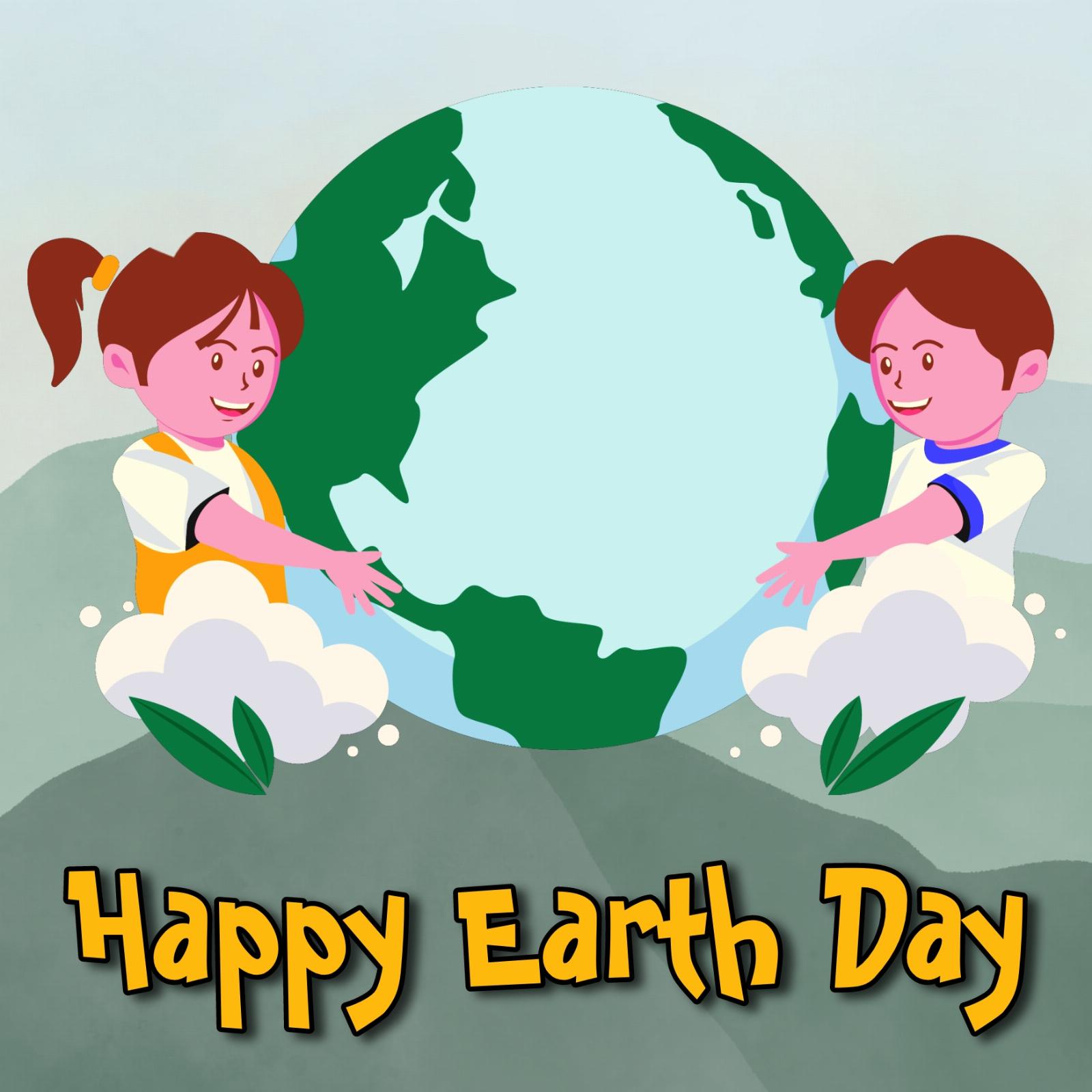 Happy Earth Day Kids Images