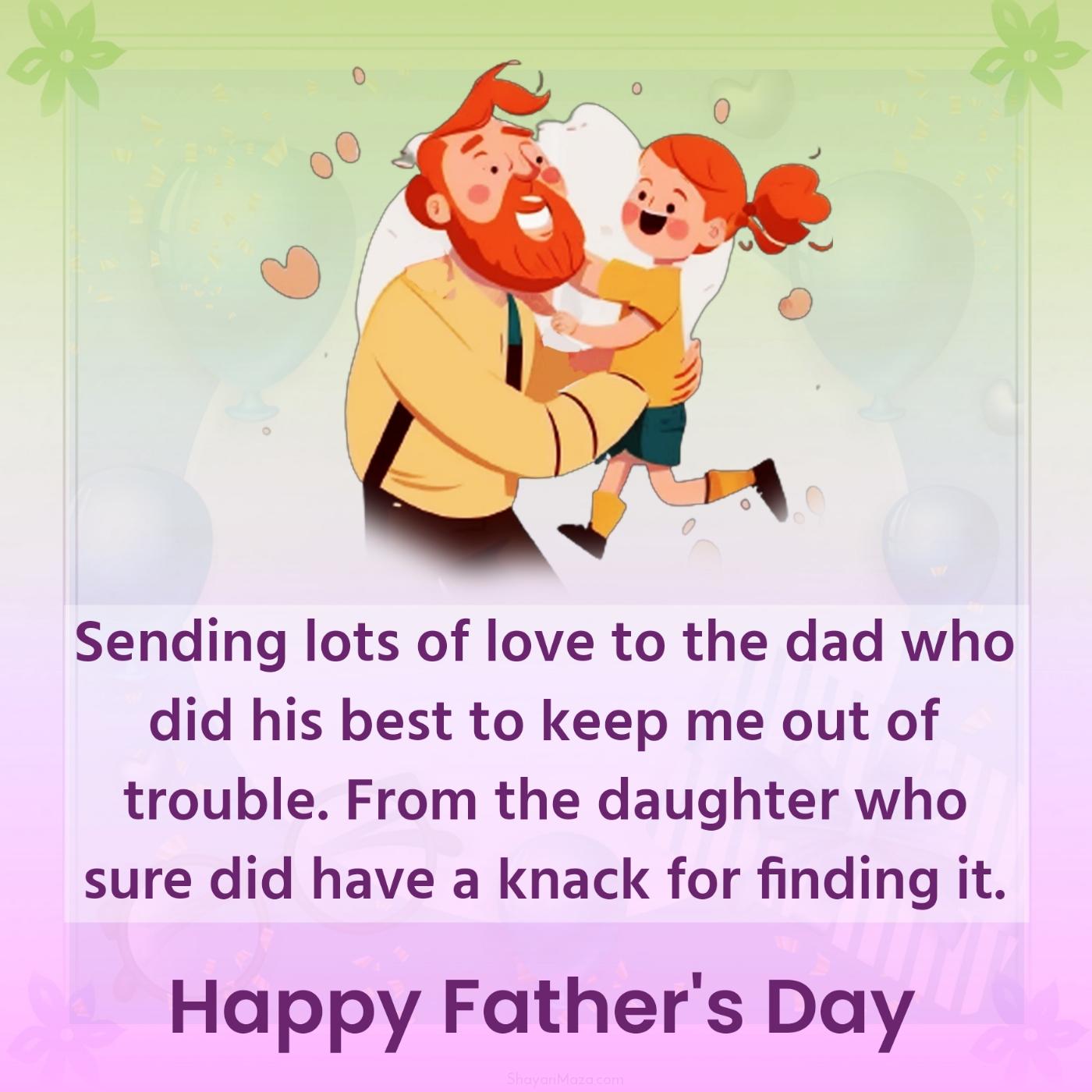 Sending lots of love to the dad who did his best