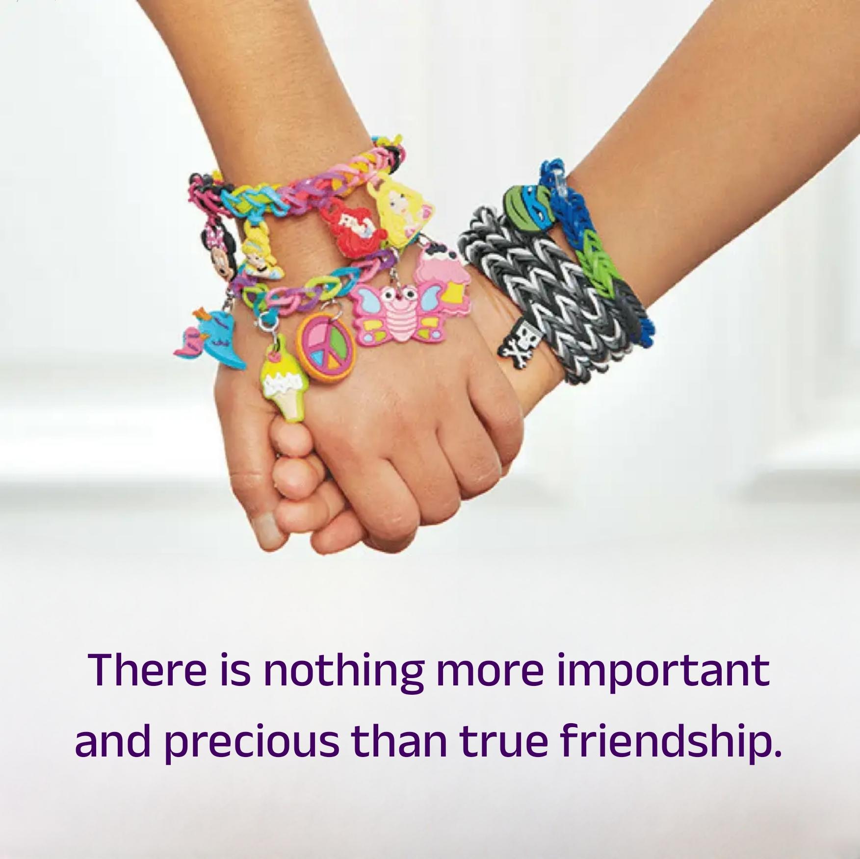 There is nothing more important and precious than true friendship