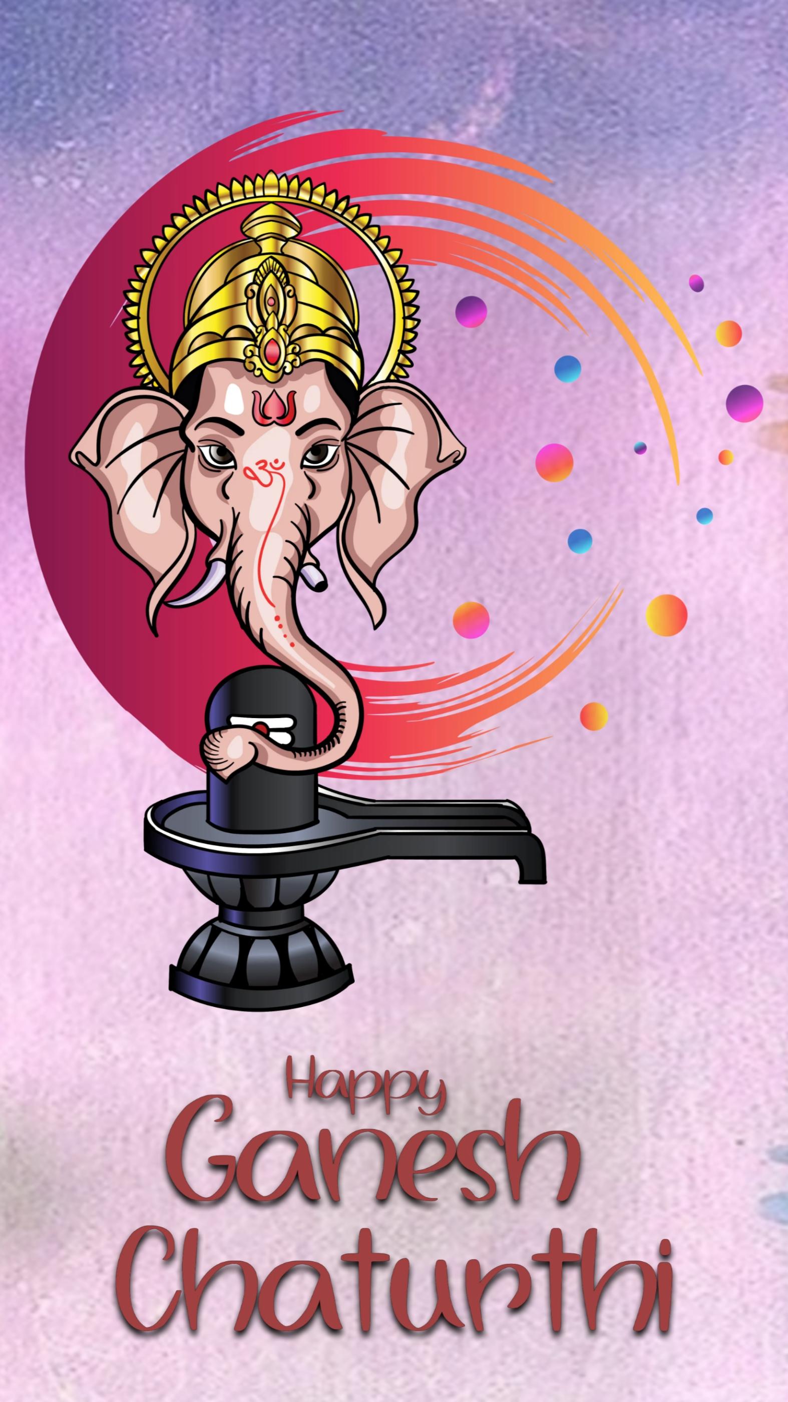 Happy Ganesh Chaturthi Wallpaper HD Download