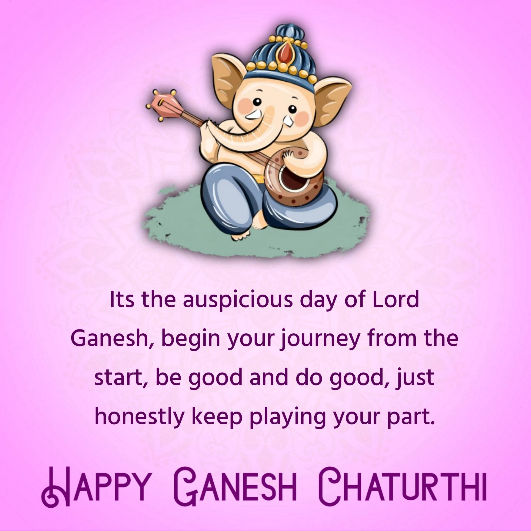 Its the auspicious day of Lord Ganesh