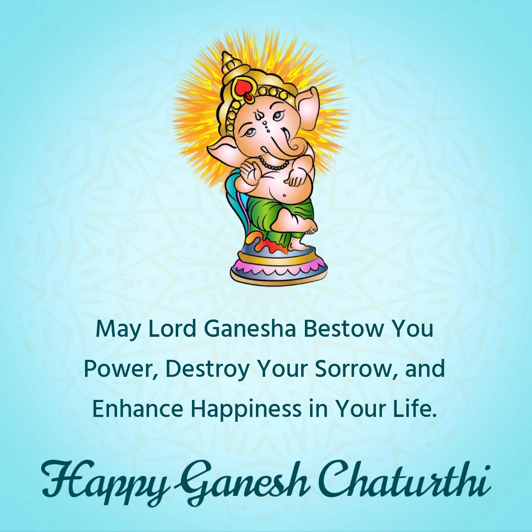 May Lord Ganesha Bestow You Power