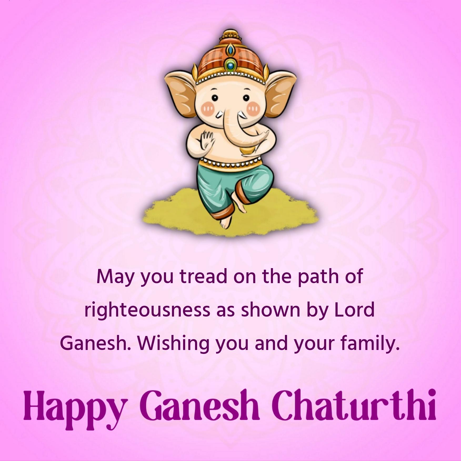Happy Ganesh Chaturthi Wishes in English