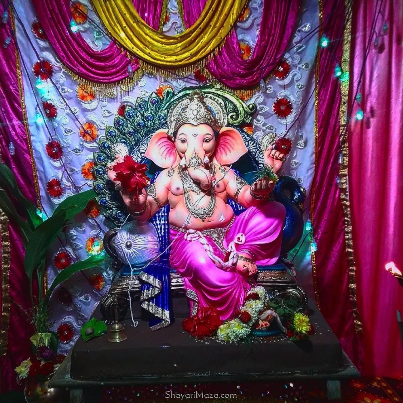 Ganpati Decoration Image