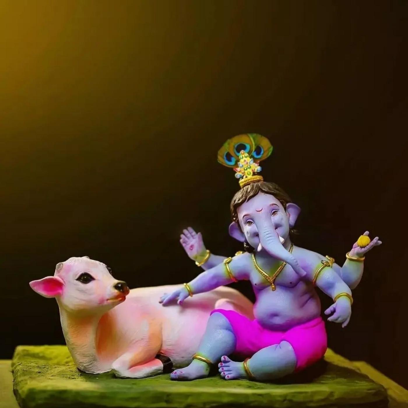 Ganpati Shri Krishna Images