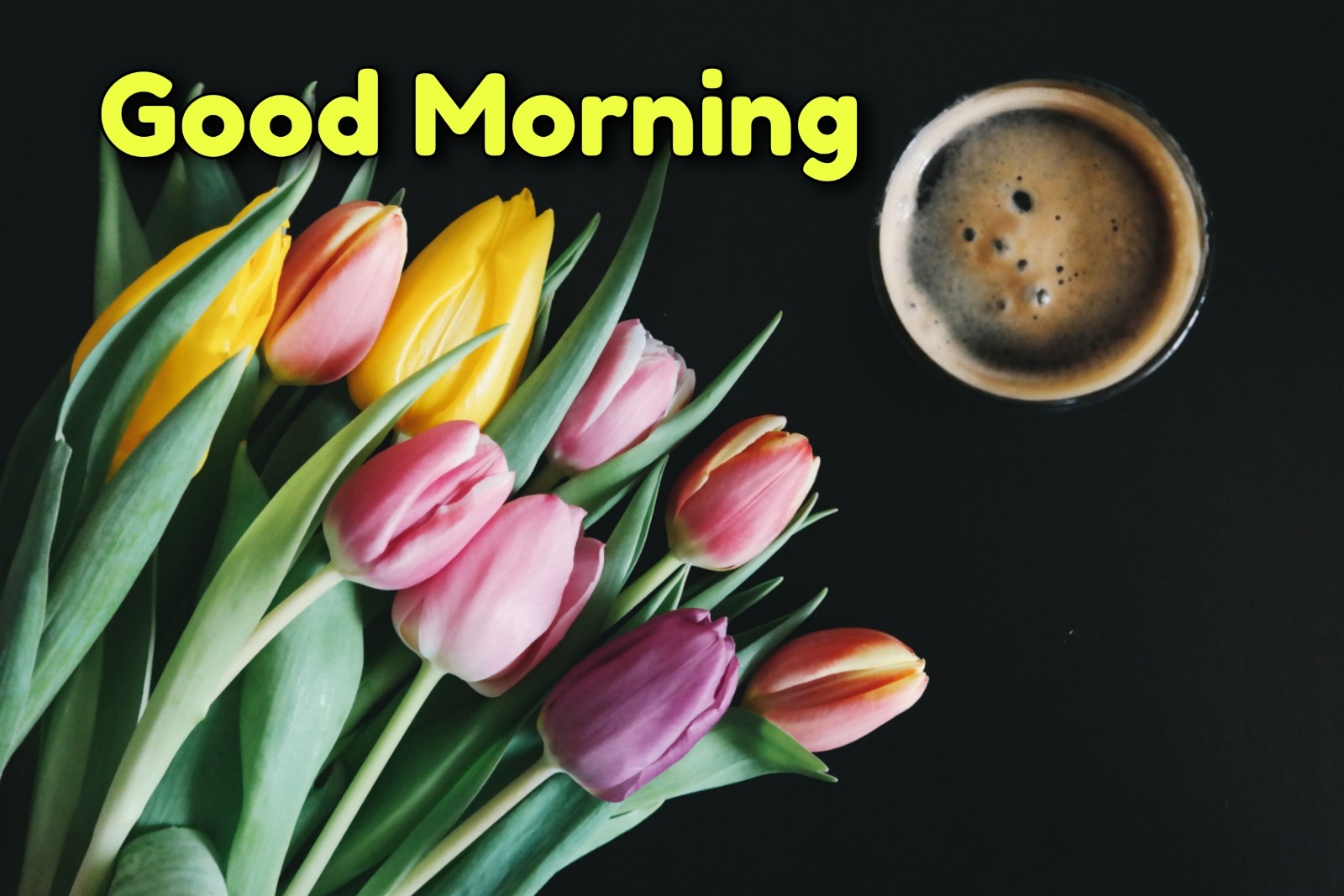 Beautiful Good Morning Flowers And Coffee - ShayariMaza
