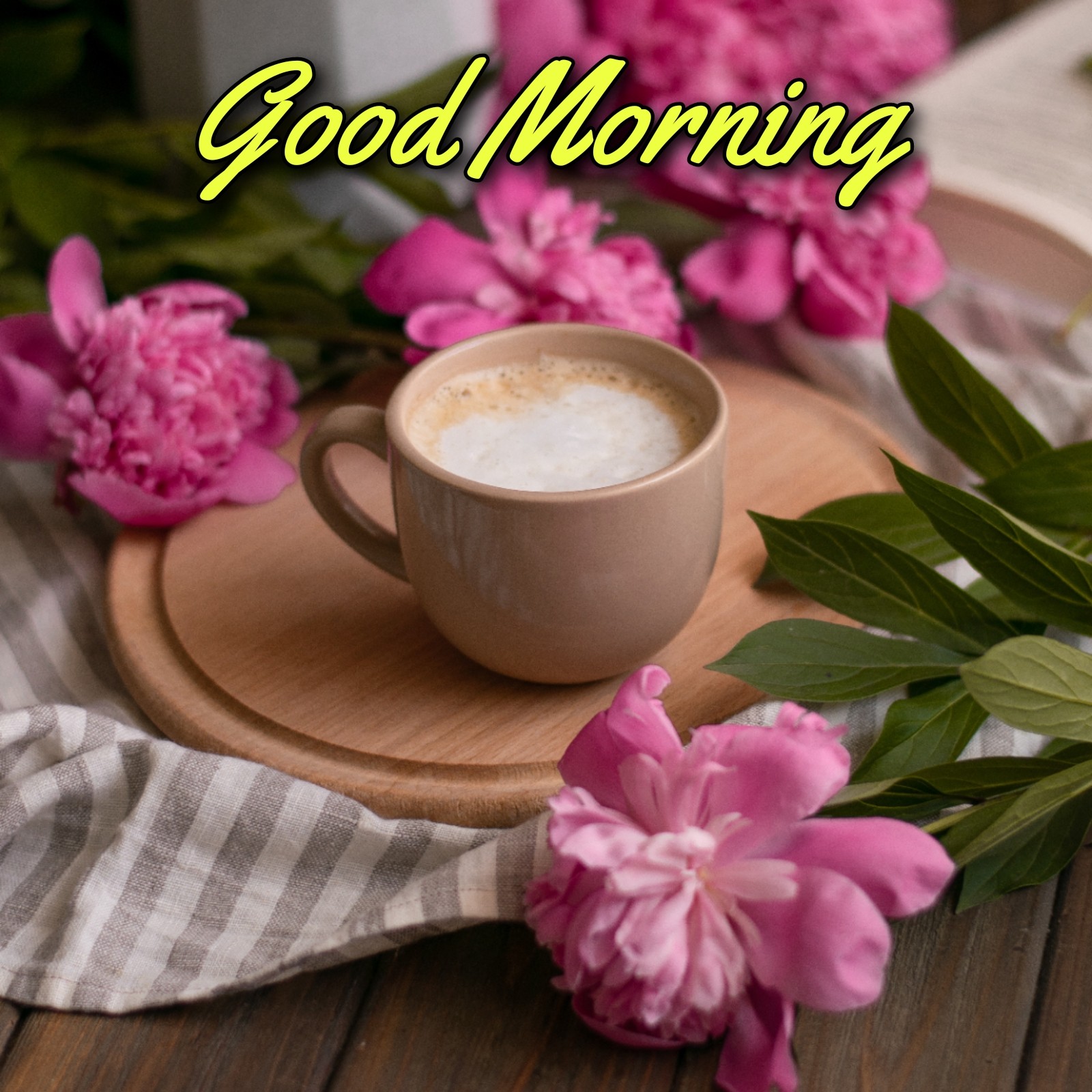 Good Morning Coffee Flowers
