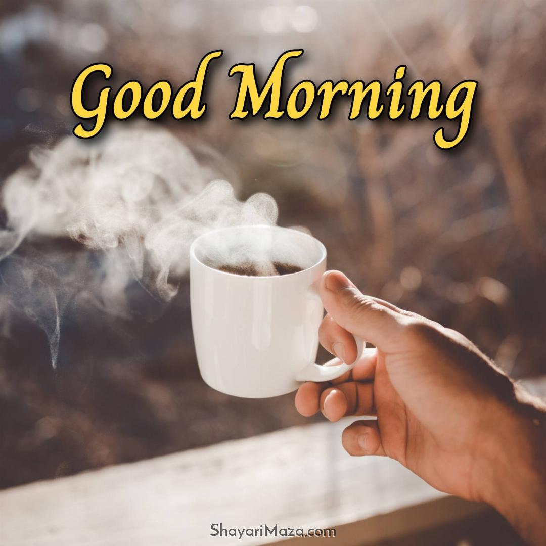 Good Morning With Hot Coffee