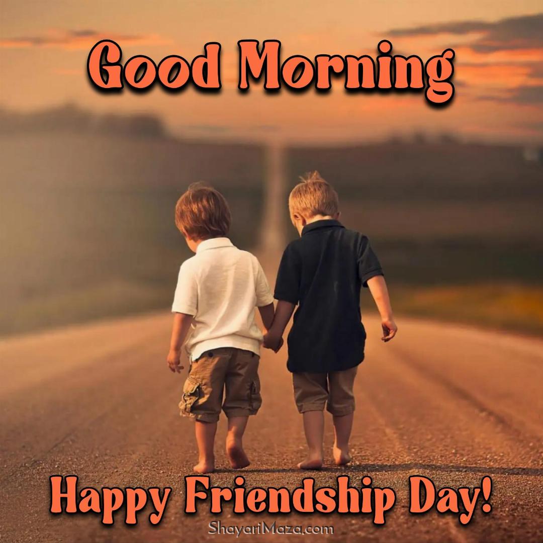 Good Morning Happy Friendship Day Images