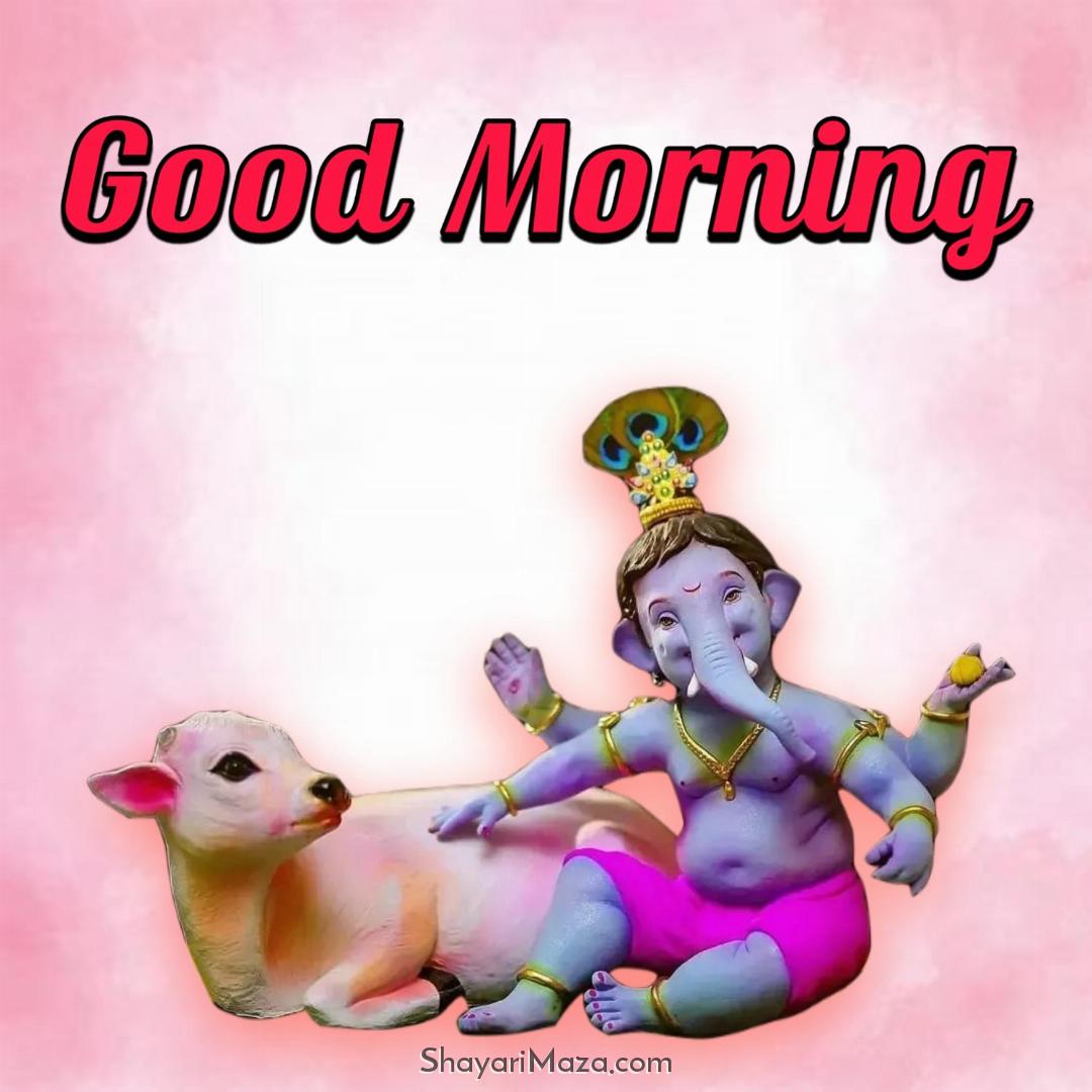 Good Morning Images With Lord Ganesh
