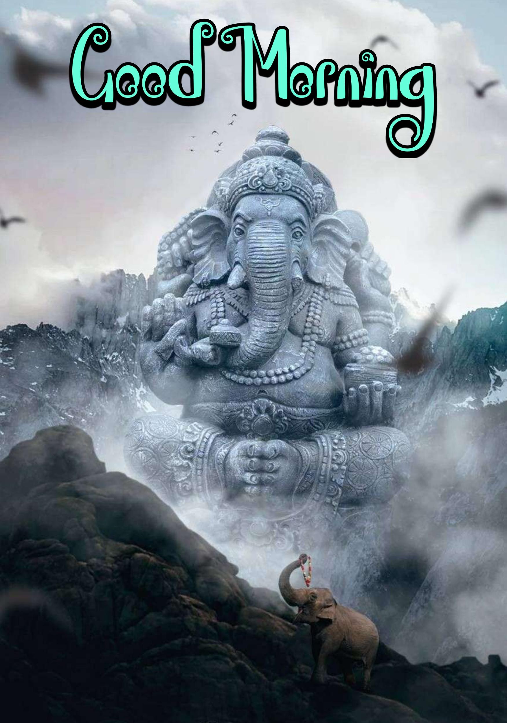 Good Morning With Ganesh Images