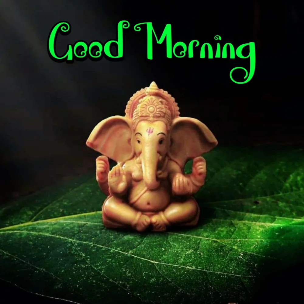 Special Good Morning Ganpati Images