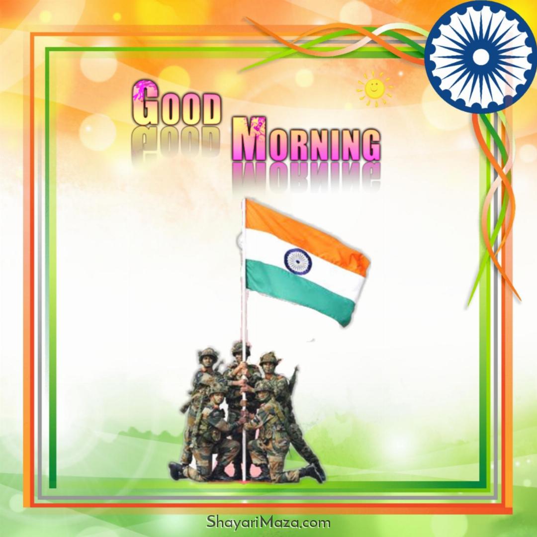 New Tiranga Good Morning Images 2022 HD Download